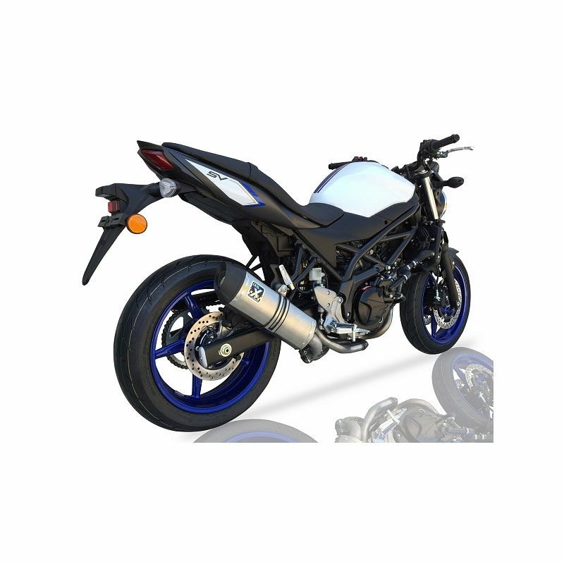 SV650/X スリップオンマフラー HEXOVAL XTREM EVOLUTION 