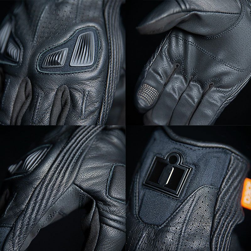 ICON メンズ AUTOMAG2 グローブ ブラック-03