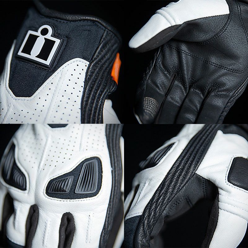 ICON メンズ AUTOMAG2 グローブ ホワイト-03