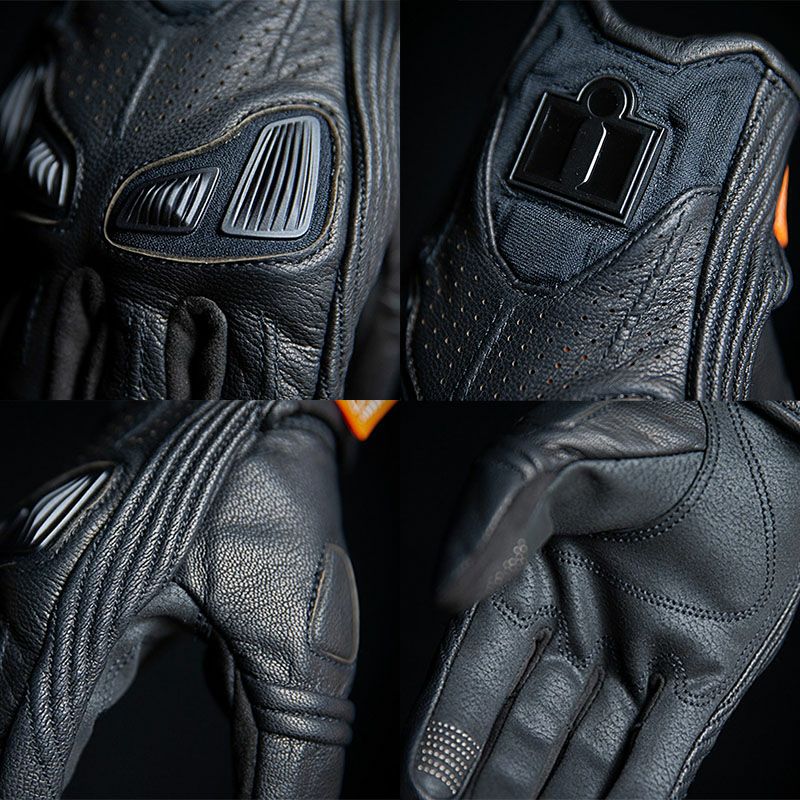 ICON レディース AUTOMAG2 グローブ ブラック-03