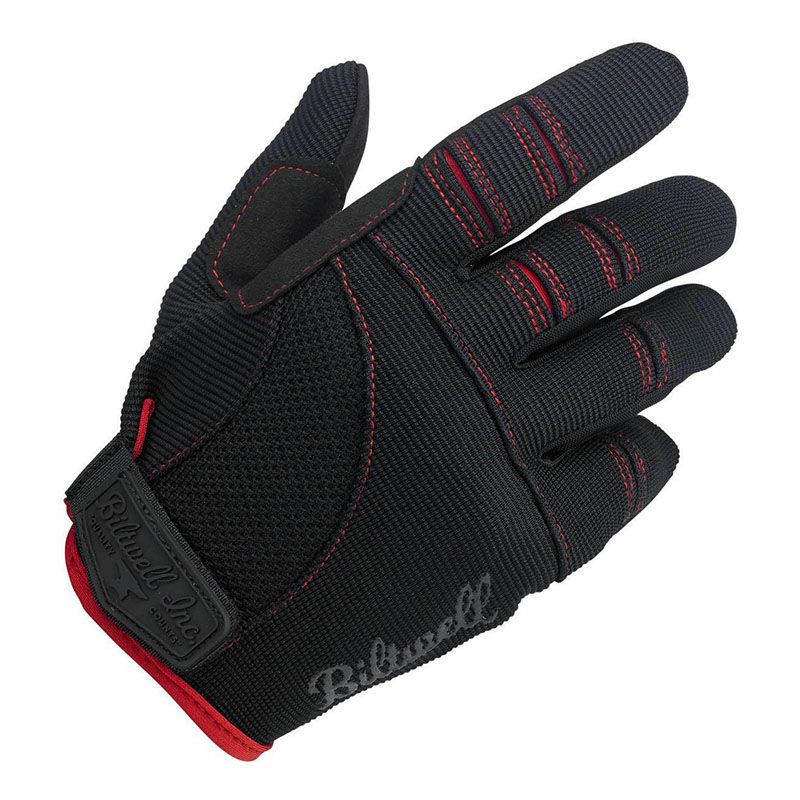 ビルトウェル MOTOグローブ ブラック/レッド-01