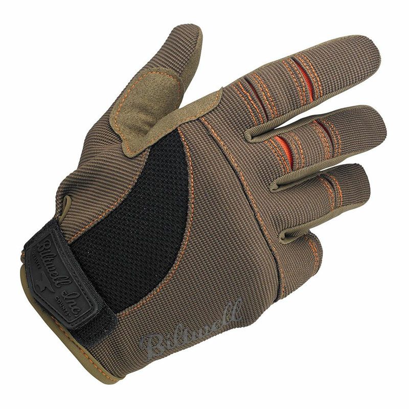 ビルトウェル MOTOグローブ ブラウン/オレンジ-01