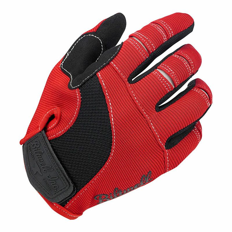 ビルトウェル MOTOグローブ レッド/ブラック/ホワイト-01