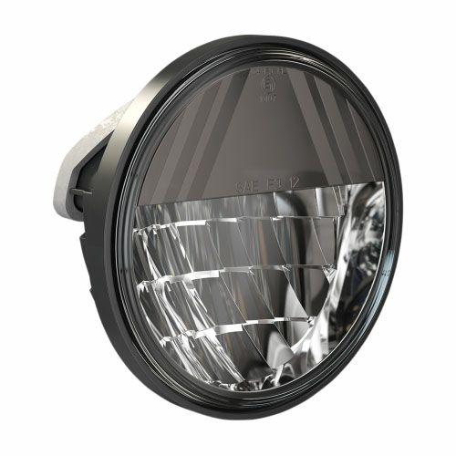 DragSpecialties 4-1/2" LED リフレクタースタイル パッシングランプ ブラック-01