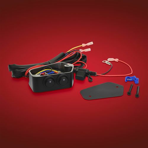 SHOW CHROME LEDマスターシリンダースイッチボックス ブラック 右/ブレーキ側　GL1800 18--01