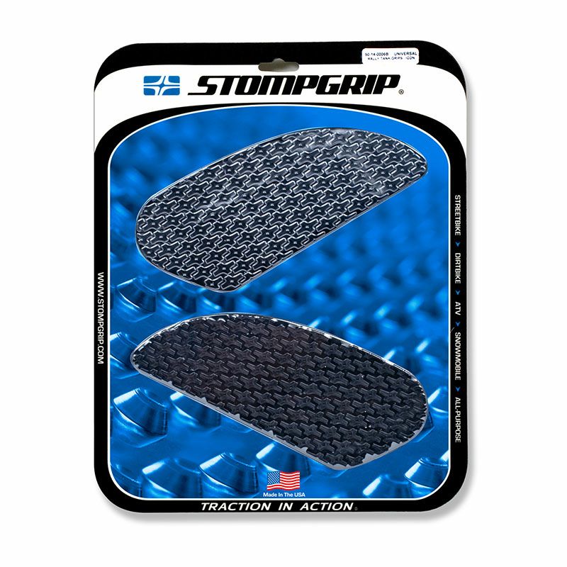 STOMPGRIP 汎用タンクパッド ラリー アイコン (ブラック)-01