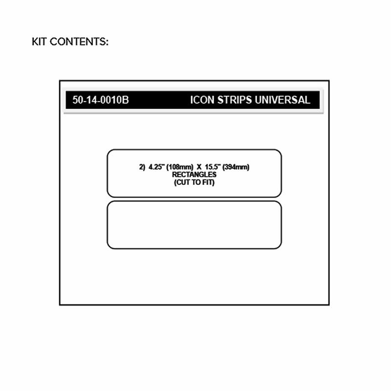 STOMPGRIP 汎用ストライプ 108mm x 394mm アイコン (ブラック)-02