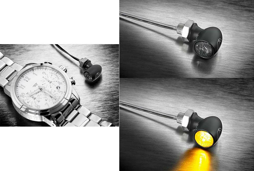 ケラーマン(Kellermann) Bullet Atto ウインカー スモーク KM153-100-03