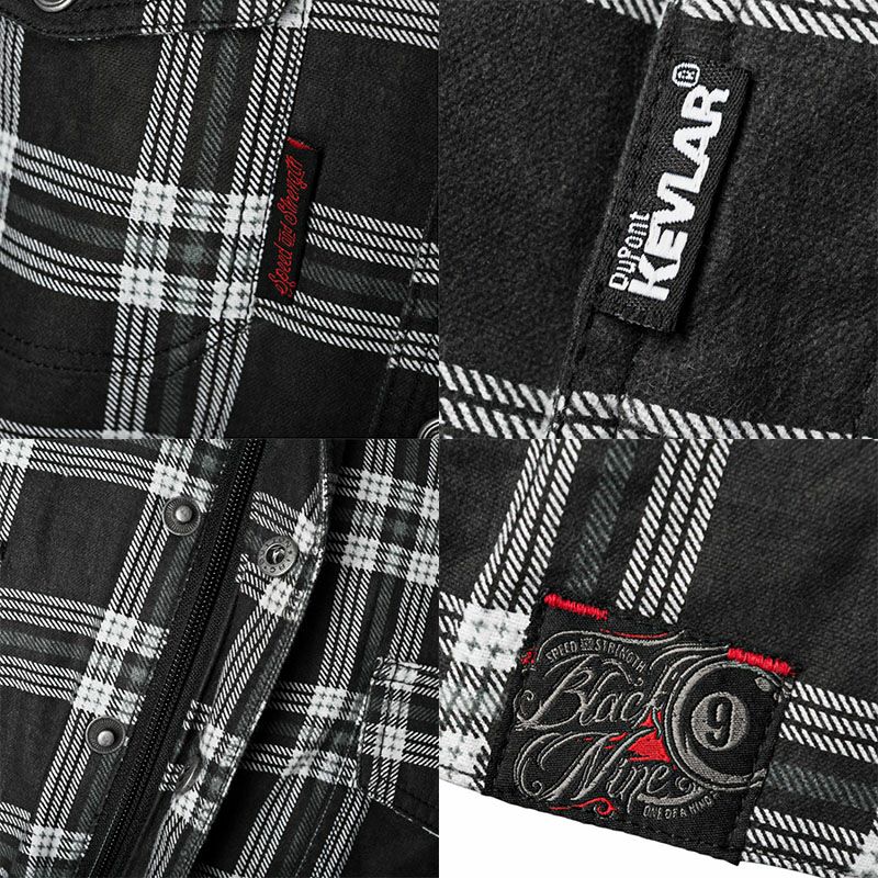 Speed and Strength メンズ Black Nine リィンフォースド モトシャツ-03