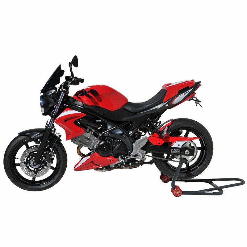 SV650/650X 16～ リアフェンダー/チェーンガード マットブラック Puig 