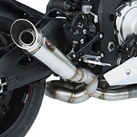 YZF-R1 15-22 S1R ブラックカーボン スリップオンマフラー Two