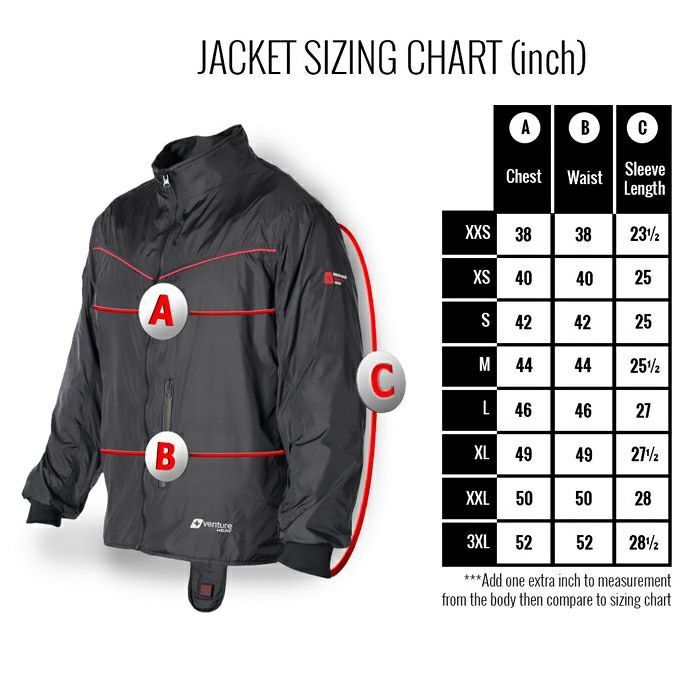 VENTURE HEAT ヒーテッド ジャケットライナー 3.5AMP GT1650-03