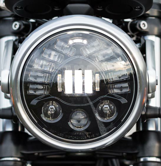 バイク用ヘッドライト 7インチ|モトパーツ(MOTO PARTS)