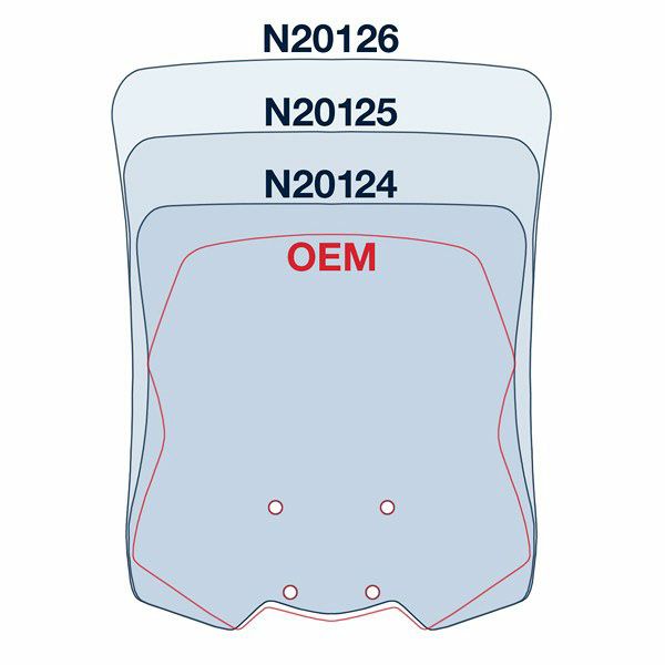 National Cycle VSTREAM スポーツウィンドスクリーン ヴェルシスX300-03