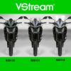 National Cycle VSTREAM スポーツ/ツアーウィンドスクリーン Z900-02