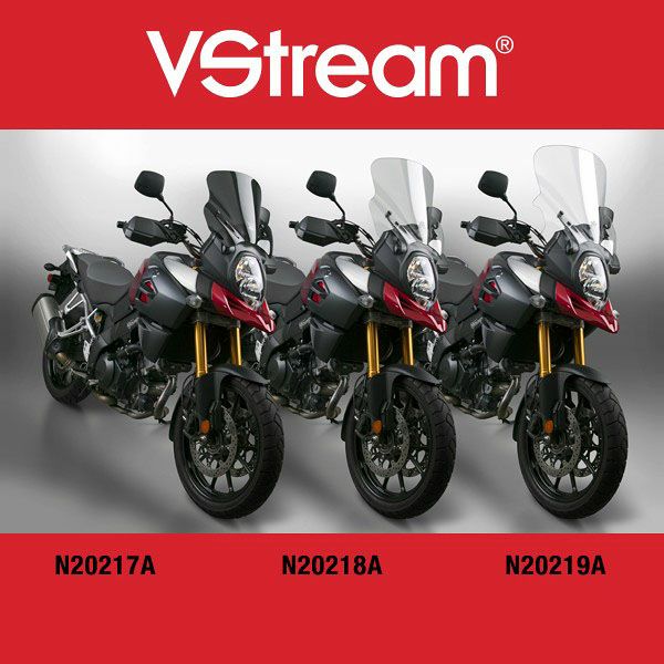 National Cycle VSTREAM ツアーウィンドスクリーン DL1000 V-Strom 14-19-03