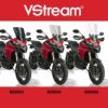 National Cycle VSTREAM スポーツウィンドスクリーン ムルティストラーダ950/1200/1260 15--02