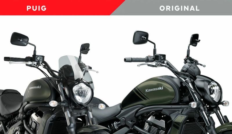 プーチ(Puig) スポーツスクリーン ダークスモーク バルカンS 3175F | バイクカスタムパーツ専門店 モトパーツ(MOTO PARTS)