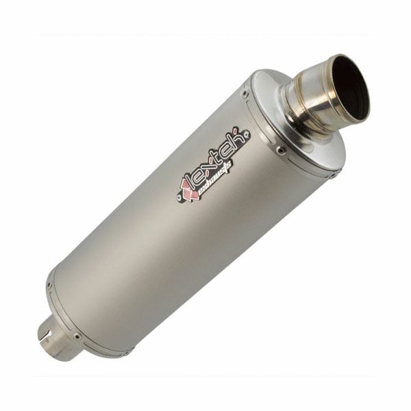 Lextek ステンレス オーバルスリップオン・マフラー 右出し R1200GS 09-13-01