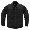 ICON メンズ Upstate ライディングシャツ ブラック-01