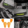 ICON メンズ RAIDEN ウォータープルーフパンツ Hi-Viz-03