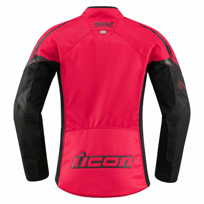 ICON レディース Hooligan ジャケット ルージュ-02