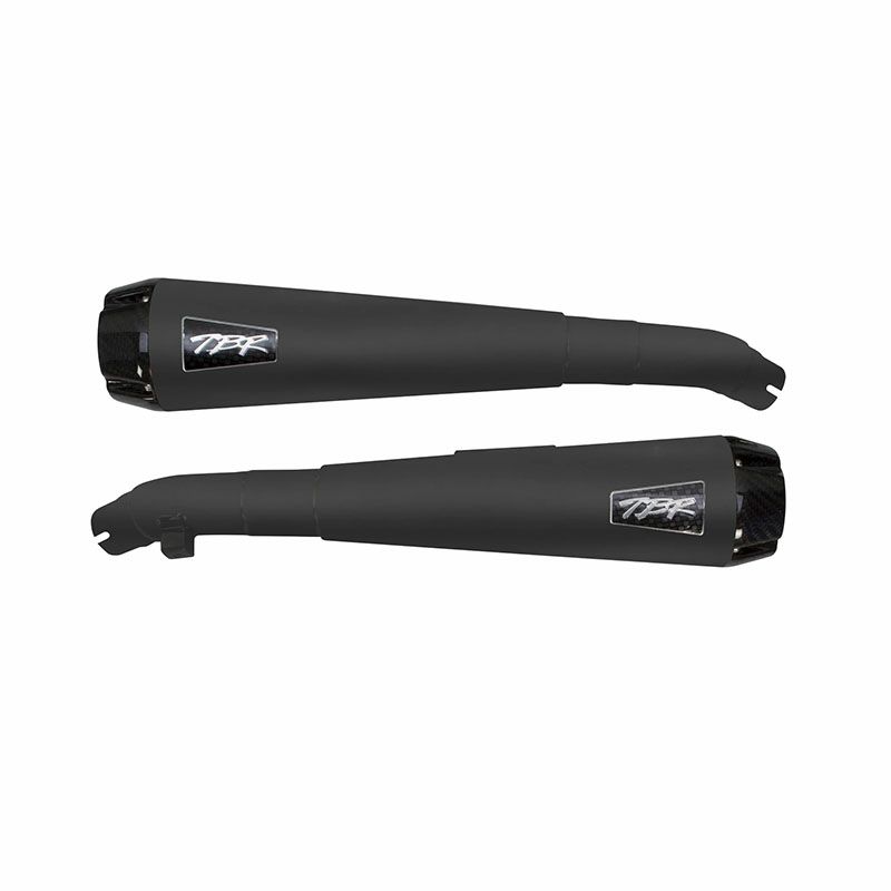 Two Brothers Racing Bonneville T100/120 スリップオン・マフラー ブラック-01