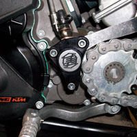 KTM 690 SMC/Enduro ハンドルバーライザー 25mmUP ブラック VOIGT MOTO