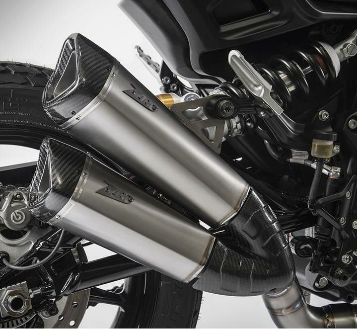 ザード(Zard) スリップオン マフラー (チタン) FTR1200-03