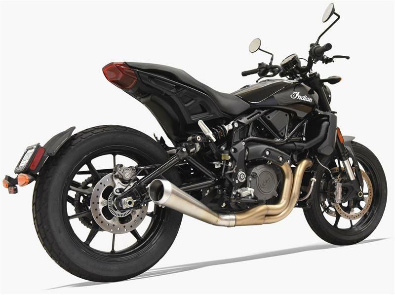 BASSANI スリップオン 4インチ ローマウントメガフォンマフラー-02