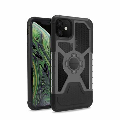 格安SALEスタート！ ロックフォーム スマホ ブラック クリスタルケース iPhone11 iPhoneアクセサリー