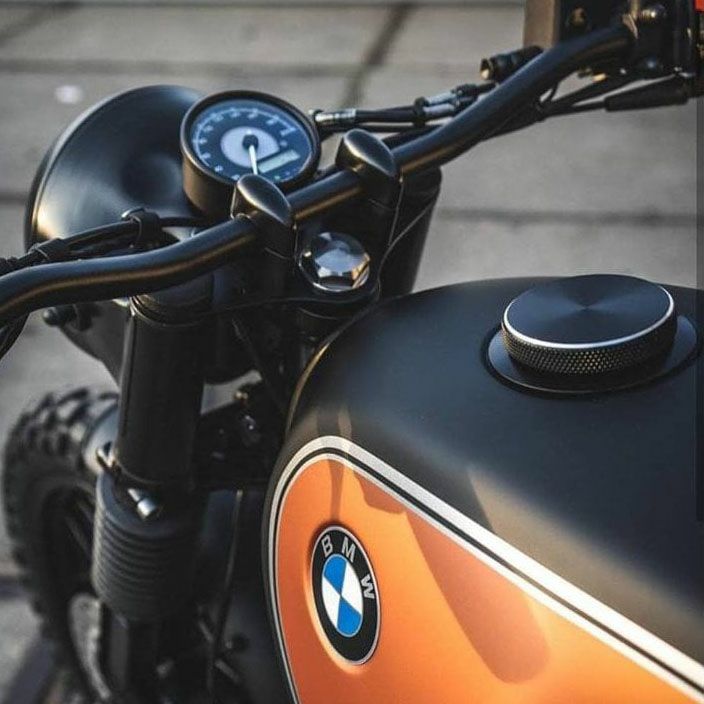 Motone(モートーン) Airhead ガスキャップ ブラック BMW Rシリーズ | バイクカスタムパーツ専門店 モトパーツ(MOTO  PARTS)