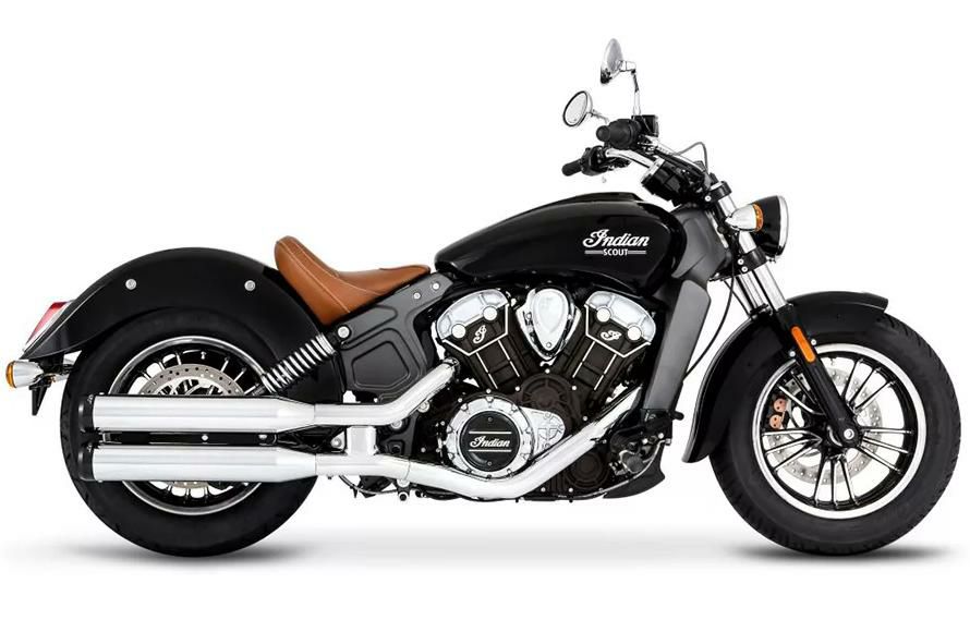 ラインハート(RINEHEART) 3.5インチ スリップオンマフラー ブラック/ブラック スカウト-02