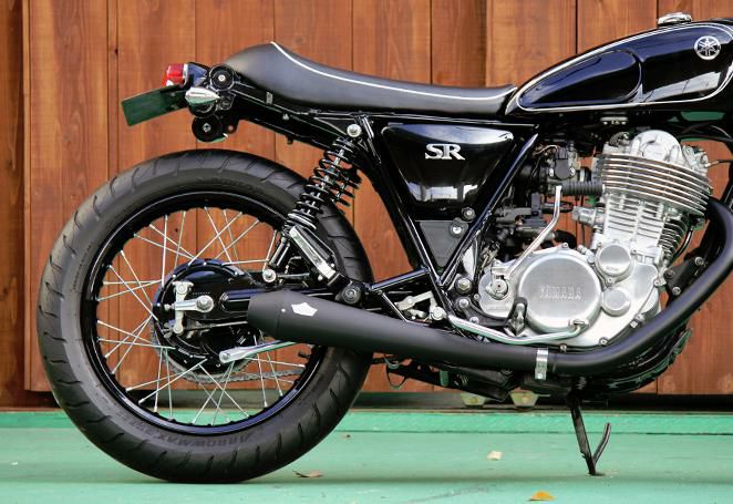 SR400 純正マフラー ステー - パーツ