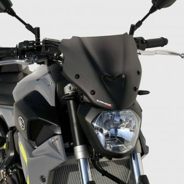 MRA(エムアールエー) スクリーンレーシング ブラック MT-07 14
