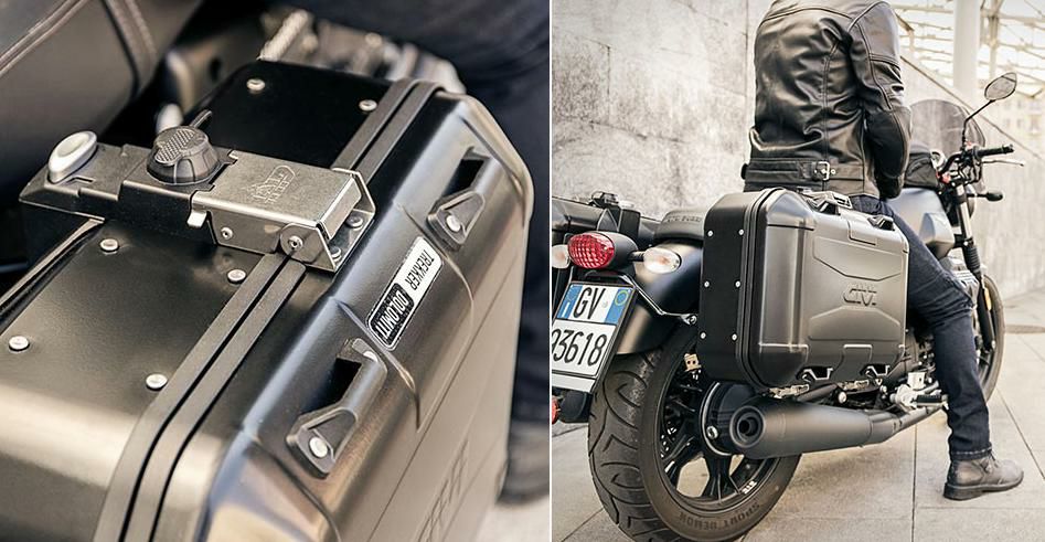 GIVI V47 漕が ブラック モンキーシステム