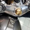 Motone ボス・マーク2 ステアリングステム・ブラスナット Triumph空冷ツイン用-01