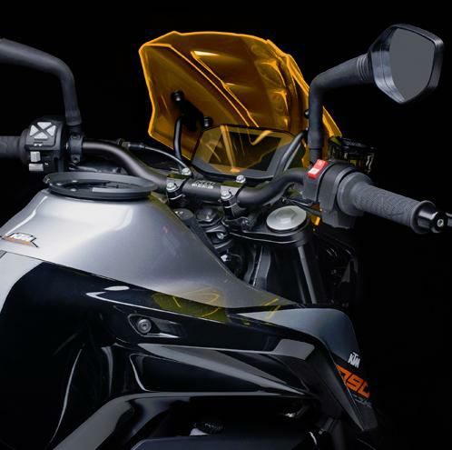 GIVI スクリーン オレンジ DUKE790 18-20-01