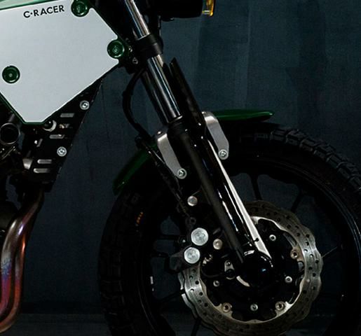 C-RACER フロントフォークガード XSR700 16--01