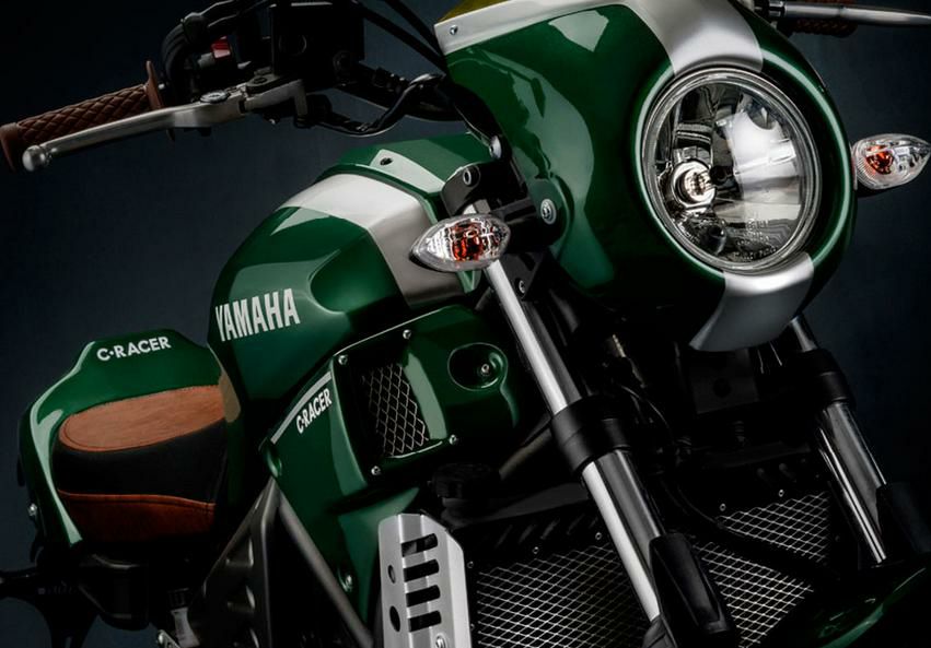 C-RACER カウル スクリーン ヘッドライトマスク XSR700 16--04