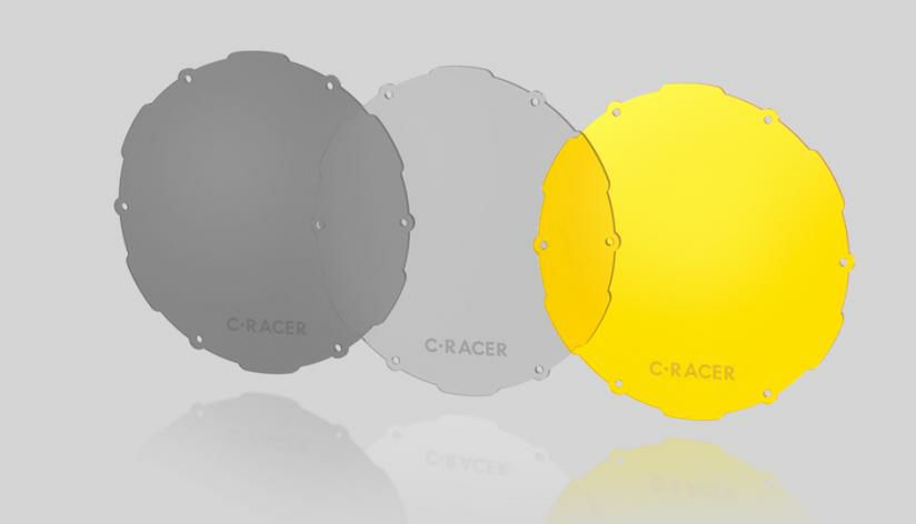 C-RACER  ヘッドライト グリル ガード 3色スクリーン付属 SV650 16--05