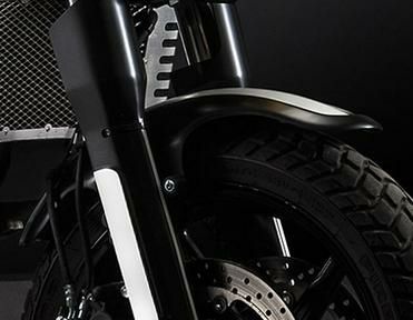 SV650/650X 16～ リアフェンダー/チェーンガード マットブラック Puig 