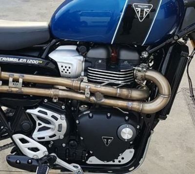 Free Spirits キャタライザー デリート Hパイプ SCRAMBLER 1200