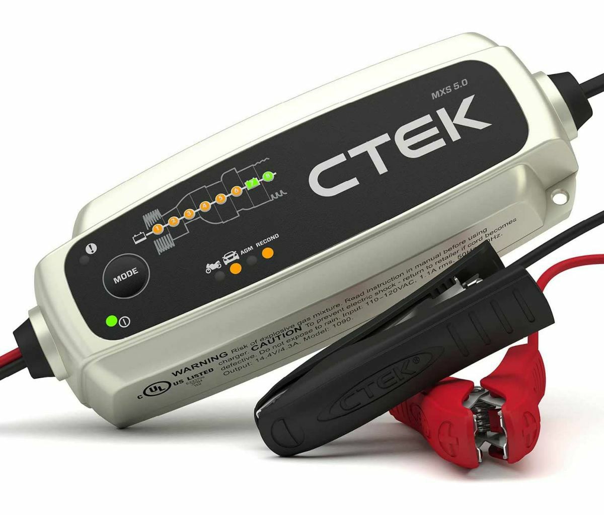 CTEK (56-864) MUS 4.3 12Volt 自動８ステップ バッテリー・チャージャー-01
