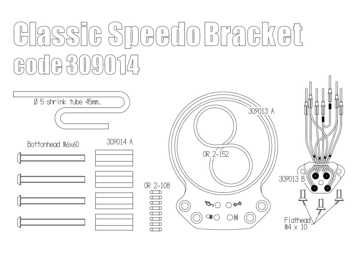 Free Spirits メーターカバー インジケーター 純正スタイル用 ブラック-04