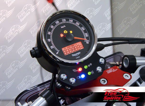 Free Spirits メーターカバー インジケーター カフェスタイル用