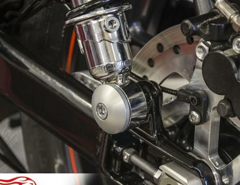 Free Spirits サスペンション 固定ボルト 4本セット シルバー-01