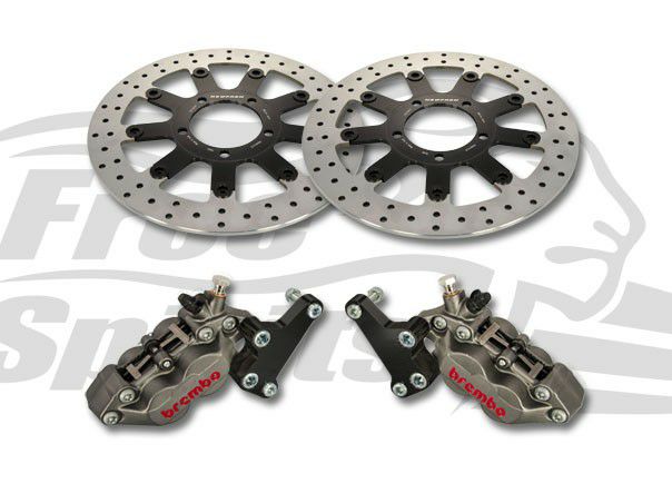 Free Spirits Brembo フロントキャリパー(チタン) ディスクローター 310mm アップグレードキット-02