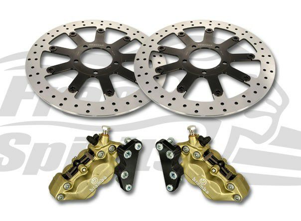 Free Spirits Brembo フロントキャリパー ディスクローター 340mm アップグレードキット-02