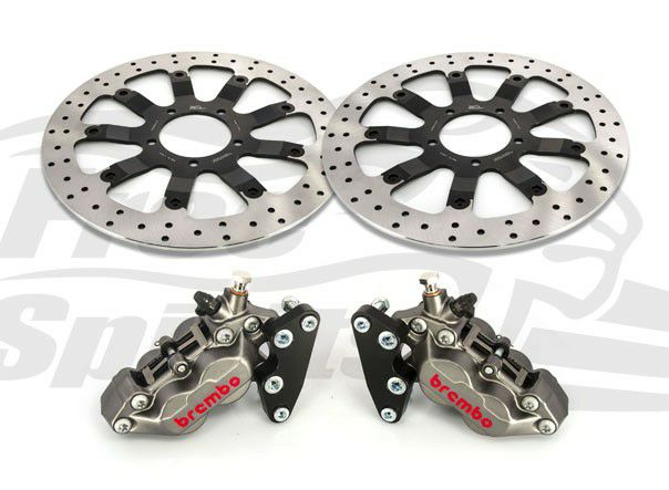 Free Spirits Brembo フロントキャリパー(チタン) ディスクローター アップグレードキット-02